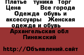 Платье - туника. Торг › Цена ­ 500 - Все города Одежда, обувь и аксессуары » Женская одежда и обувь   . Архангельская обл.,Пинежский 